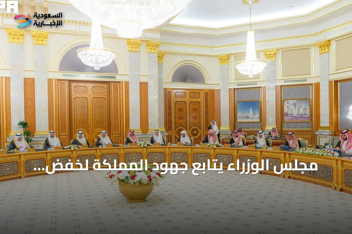 مجلس الوزراء يتابع جهود المملكة لخفض التوتر وحماية الممرات المائية في الخليج والبحر الأحمر