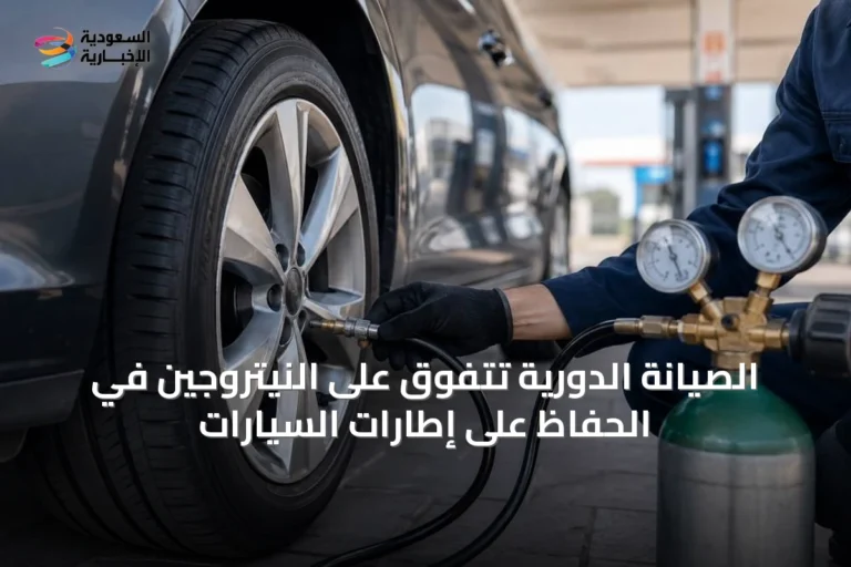 الصيانة الدورية تتفوق على النيتروجين في الحفاظ على إطارات السيارات