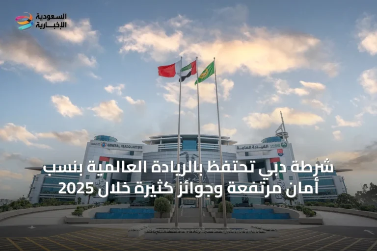 شرطة دبي تحتفظ بالريادة العالمية بنسب أمان مرتفعة وجوائز كثيرة خلال 2025