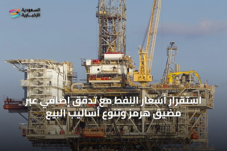 استقرار أسعار النفط مع تدفق إضافي عبر مضيق هرمز وتنوع أساليب البيع