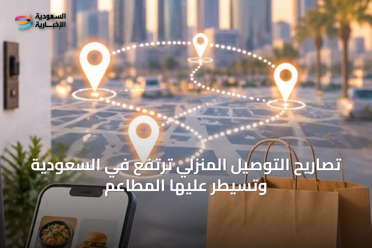 تصاريح التوصيل المنزلي ترتفع في السعودية وتسيطر عليها المطاعم