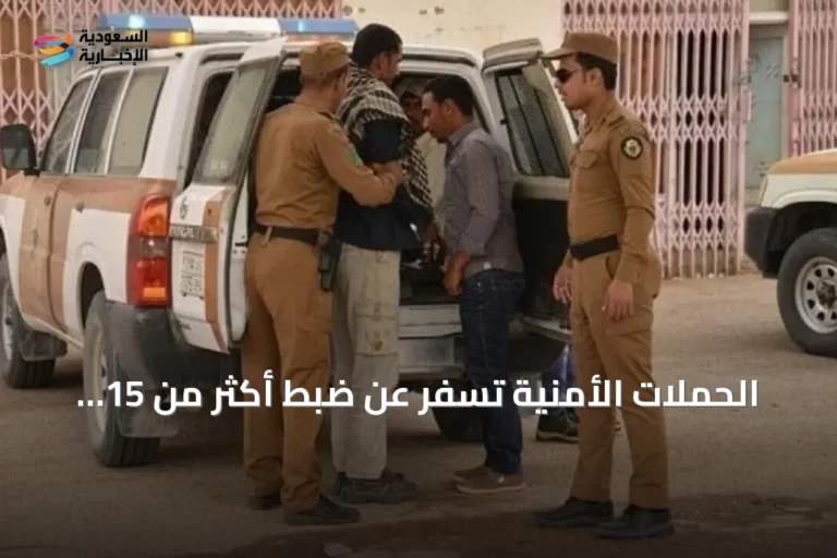 الحملات الأمنية تسفر عن ضبط أكثر من 15 ألف مخالف لأنظمة الإقامة والعمل وأمن الحدود في السعودية