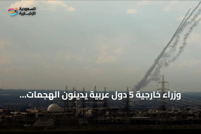 وزراء خارجية 5 دول عربية يدينون الهجمات الإيرانية ويطالبون بتهدئة الملاحة في هرمز