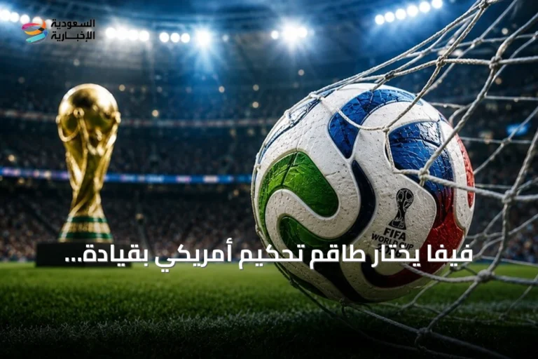 فيفا يختار طاقم تحكيم أمريكي بقيادة إسماعيل الفتح لإدارة نصف نهائي الأرجنتين وإنجلترا