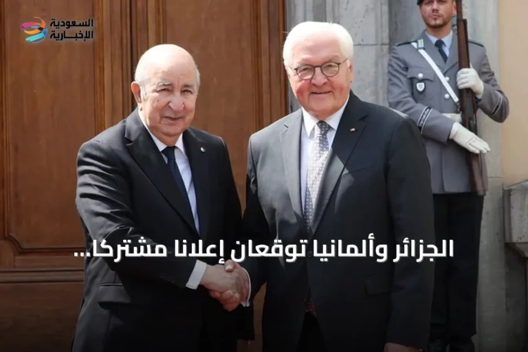 الجزائر وألمانيا توقعان إعلاناً مشتركاً لتحديد أولويات الشراكة الاستراتيجية