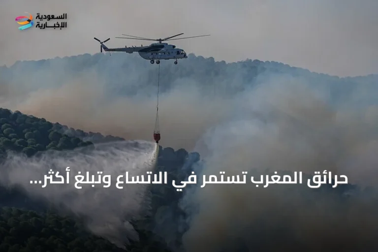 حرائق المغرب تستمر في الاتساع وتبلغ أكثر من 4100 هكتار منذ بداية 2026