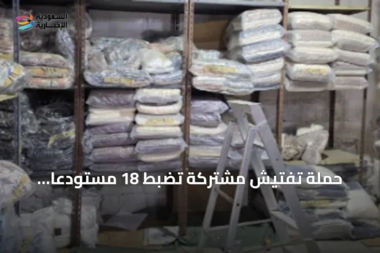 حملة تفتيش مشتركة تضبط 18 مستودعًا مخالفًا في مجمع مغلق جنوب جدة
