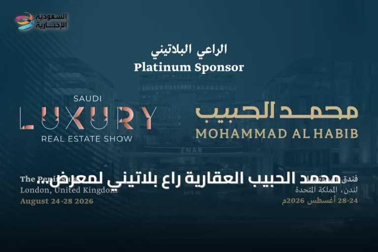 محمد الحبيب العقارية راعٍ بلاتيني لمعرض العقارات الفاخرة السعودي في لندن 2026