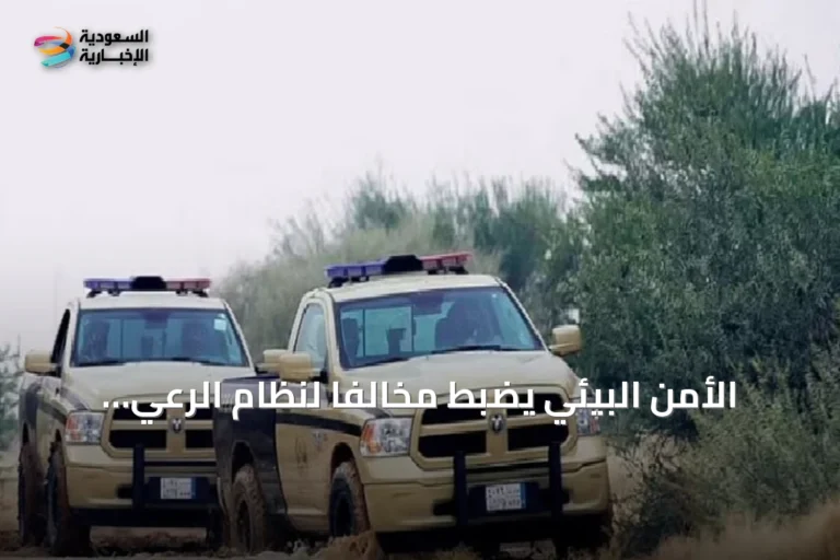 الأمن البيئي يضبط مخالفًا لنظام الرعي داخل محمية الإمام تركي بن عبدالله