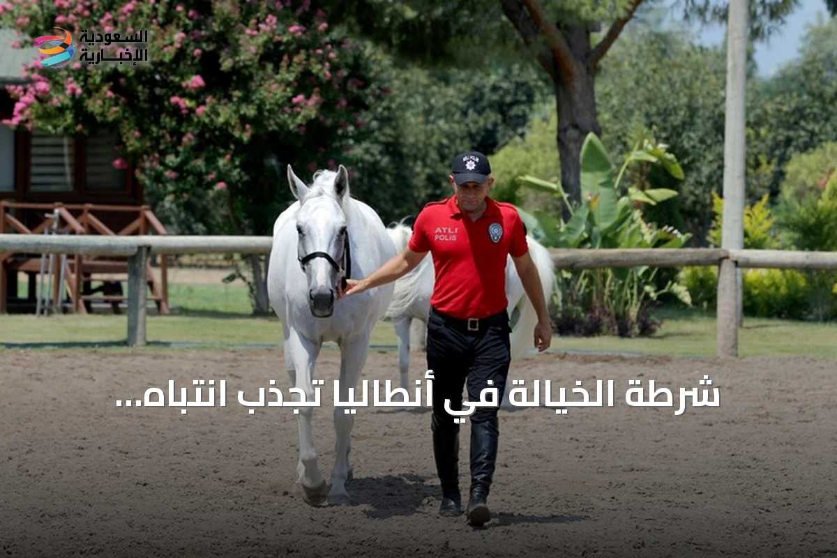 شرطة الخيالة في أنطاليا تجذب انتباه السكان والزوار إلى جانب دورها الأمني
