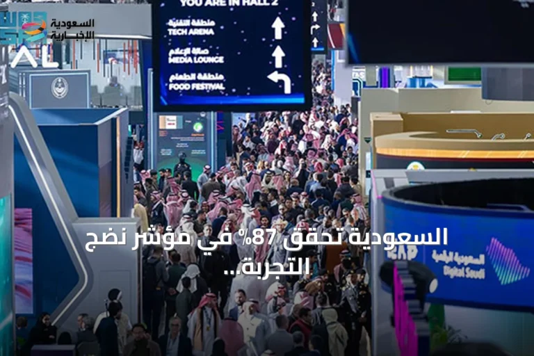 السعودية تحقق 87% في مؤشر نضج التجربة الرقمية لعام 2026 بتقييم 59 منصة حكومية