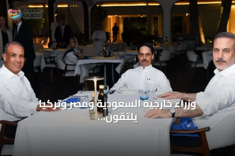 وزراء خارجية السعودية ومصر وتركيا يلتقون في العلمين لبحث مستجدات المنطقة واتفاقية الدفاع المشترك