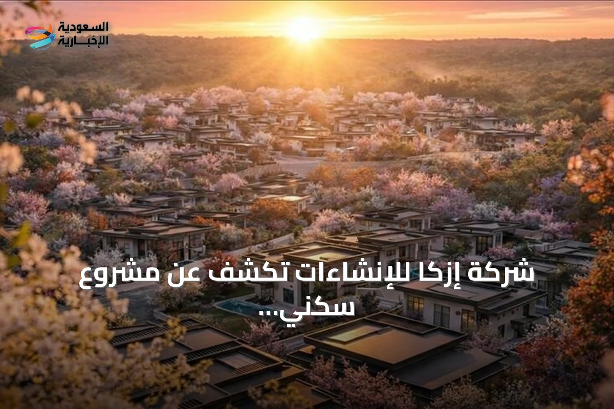 شركة إزكا للإنشاءات تكشف عن مشروع سكني ذاتي الكفاءة في إزمير