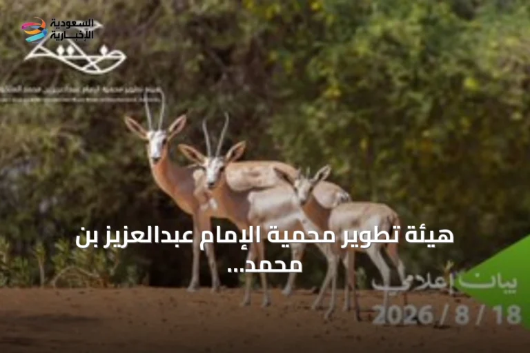 هيئة تطوير محمية الإمام عبدالعزيز بن محمد الملكية تحظر الصيد وتدعو لحماية التنوع البيولوجي