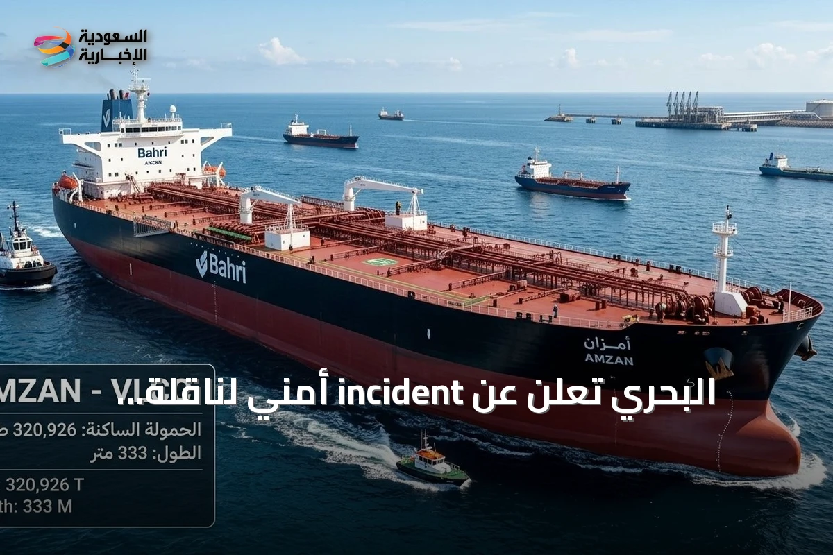 البحري تعلن عن incident أمني لناقلة «أمزان» أثناء إبحارها بالبحر الأحمر