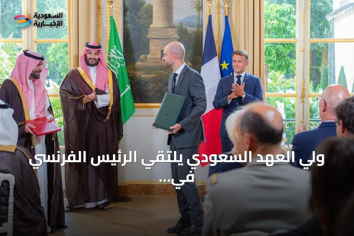 ولي العهد السعودي يلتقي الرئيس الفرنسي في باريس ويترأسان أول اجتماع لمجلس الشراكة الاستراتيجي