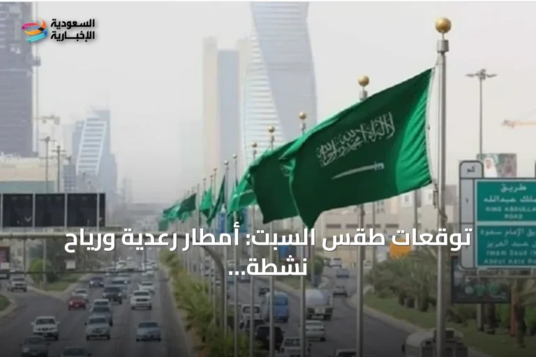 توقعات طقس السبت: أمطار رعدية ورياح نشطة في مناطق متعددة بالمملكة