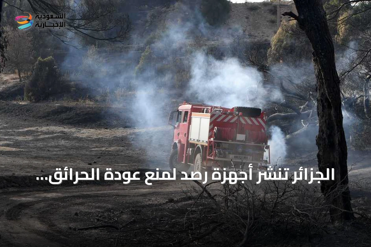 الجزائر تنشر أجهزة رصد لمنع عودة الحرائق بعد إخماد أكثر من مئة حريق
