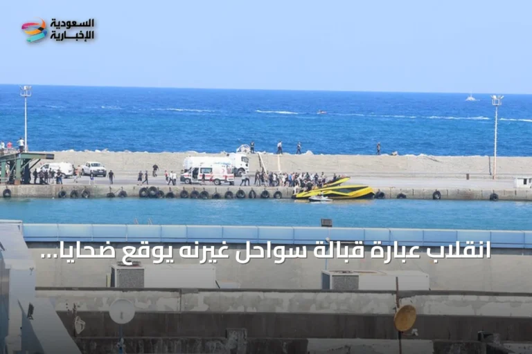 انقلاب عبارة قبالة سواحل غيرنه يوقع ضحايا ويحتاج إلى إنقاذ واسع