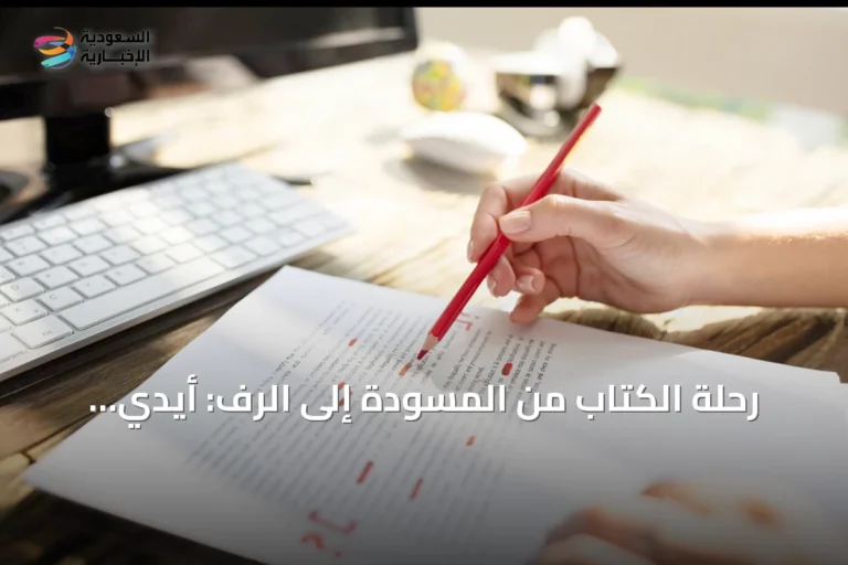 رحلة الكتاب من المسودة إلى الرف: أيدي تعمل بصمت خلف الغلاف