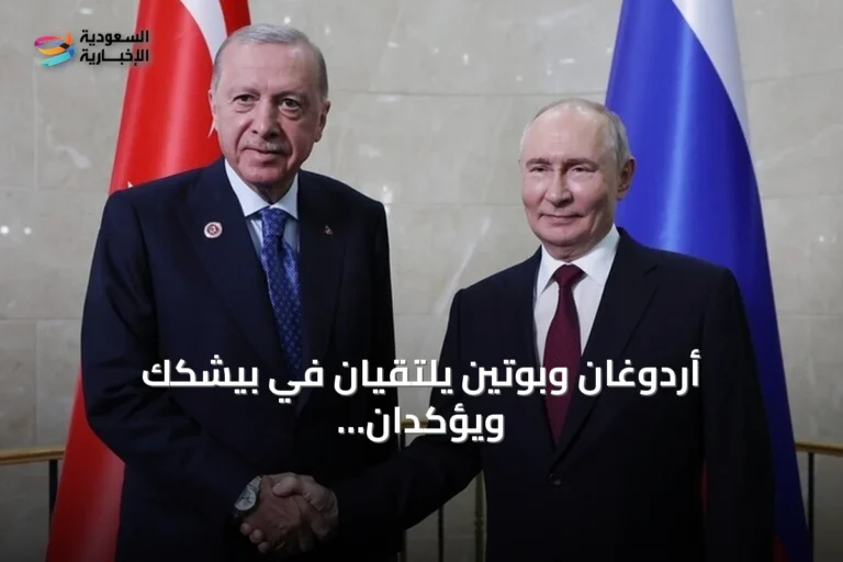 أردوغان وبوتين يلتقيان في بيشكك ويؤكّدان وصول العلاقات التركية الروسية إلى مستوى متقدم
