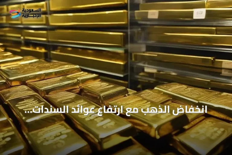 انخفاض الذهب مع ارتفاع عوائد السندات الأميركية