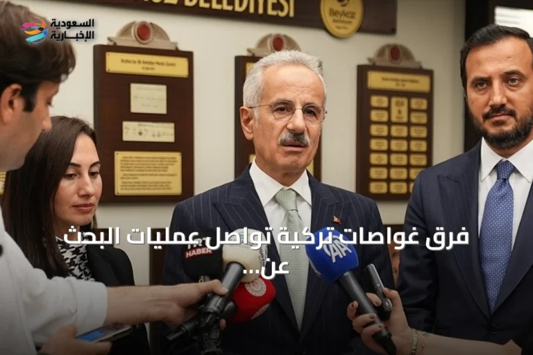 فرق غواصات تركية تواصل عمليات البحث عن طاقم المفقودين لسفينة تجارية غارقة قرب سيليفري