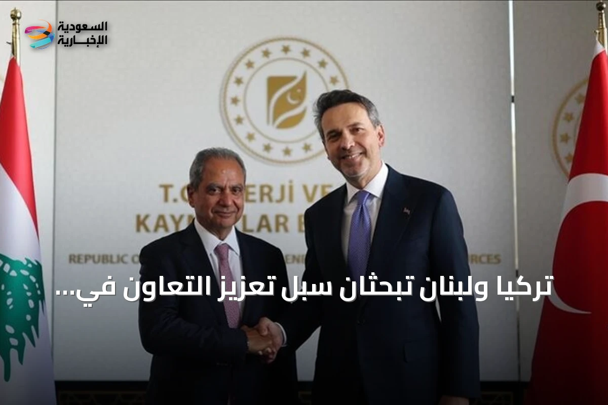 تركيا ولبنان تبحثان سبل تعزيز التعاون في قطاع الطاقة
