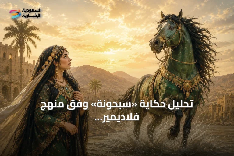 تحليل حكاية «سبحونة» وفق منهج فلاديمير بروب: رحلة البطلة جوزاء بين الحصان الجني وآكل البشر