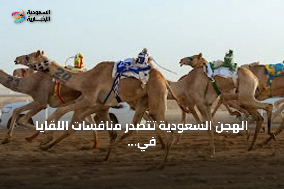 الهجن السعودية تتصدر منافسات اللقايا في مهرجان ولي العهد 2026