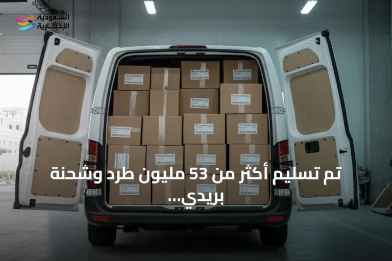 تم تسليم أكثر من 53 مليون طرد وشحنة بريدي في المملكة في الربع الثاني من سنة 2026