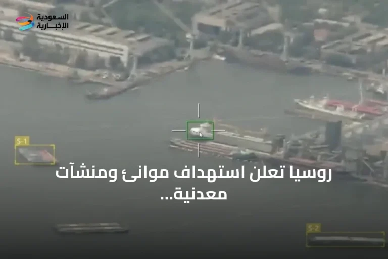 روسيا تعلن استهداف موانئ ومنشآت معدنية أوكرانية بقصف دقيق
