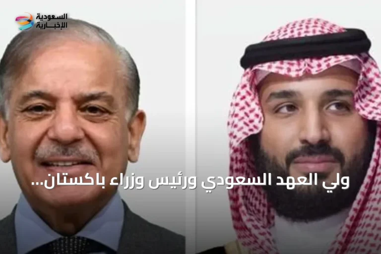 ولي العهد السعودي ورئيس وزراء باكستان يبحثان تهدئة التوترات وإدانة هجمات الحوثي