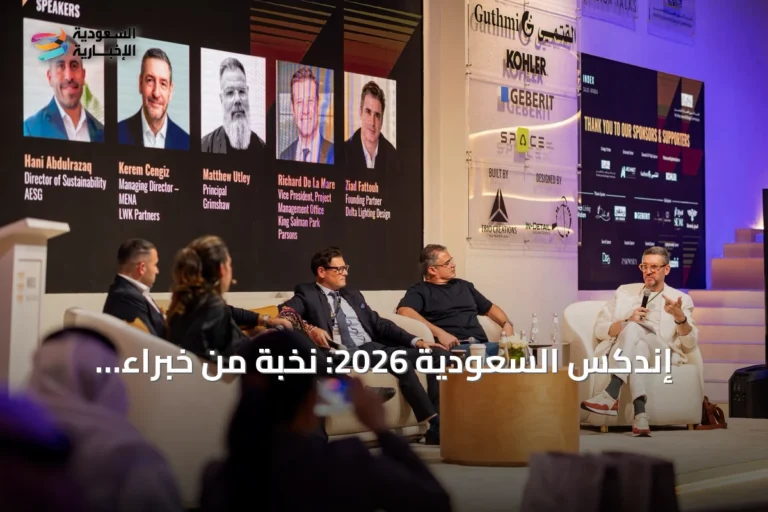 إندكس السعودية 2026: نخبة من خبراء التصميم وطلاب الجامعات يتصدرون الفعالية