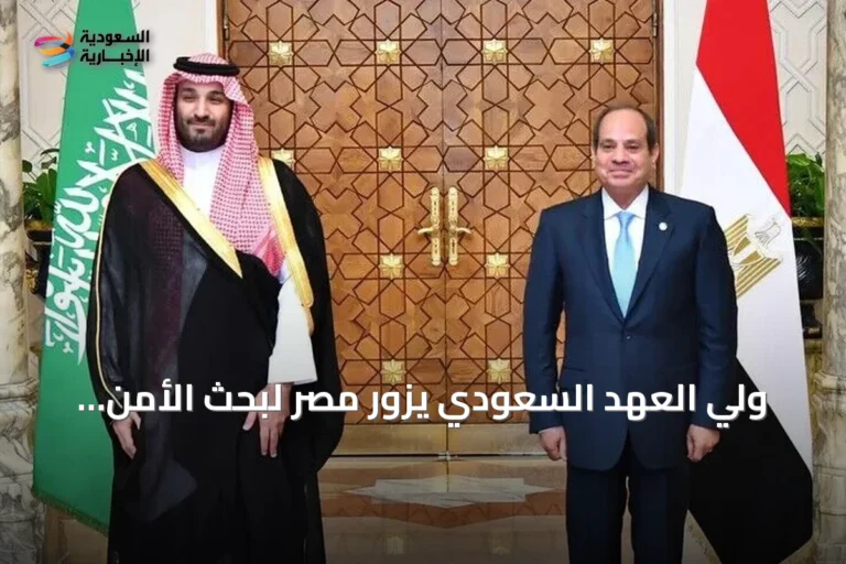 ولي العهد السعودي يزور مصر لبحث الأمن الإقليمي وتعزيز التعاون