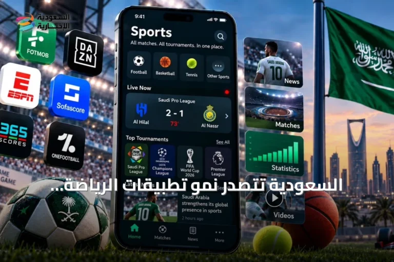 السعودية تتصدر نمو تطبيقات الرياضة عالمياً مع ارتفاع التحول الرقمي