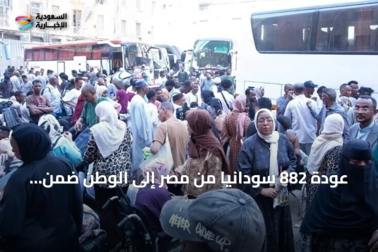 عودة 882 سودانياً من مصر إلى الوطن ضمن برنامج العودة الطوعية