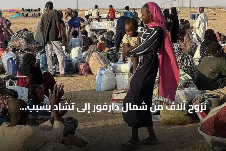 نزوح آلاف من شمال دارفور إلى تشاد بسبب تدهور الأمن