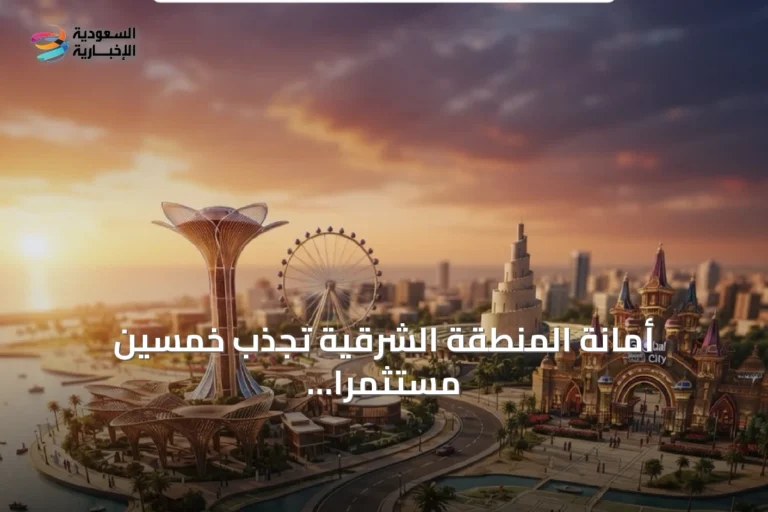 أمانة المنطقة الشرقية تجذب خمسين مستثمراً من سبع عشرة دولة باستثمارات تزيد عن سبعة مليارات ريال