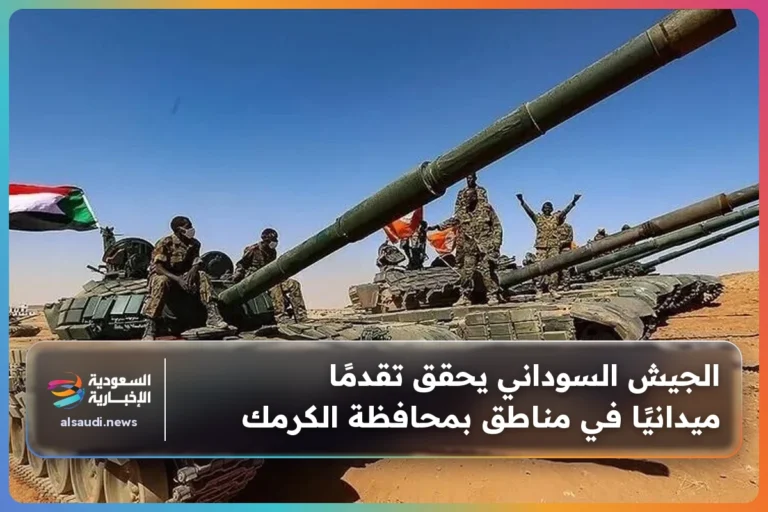 الجيش السوداني يحقق تقدمًا ميدانيًا في مناطق بمحافظة الكرمك