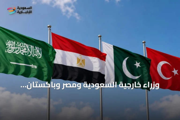 وزراء خارجية السعودية ومصر وباكستان وتركيا يؤكدون دعم سيادة المملكة ووحدة أراضيها