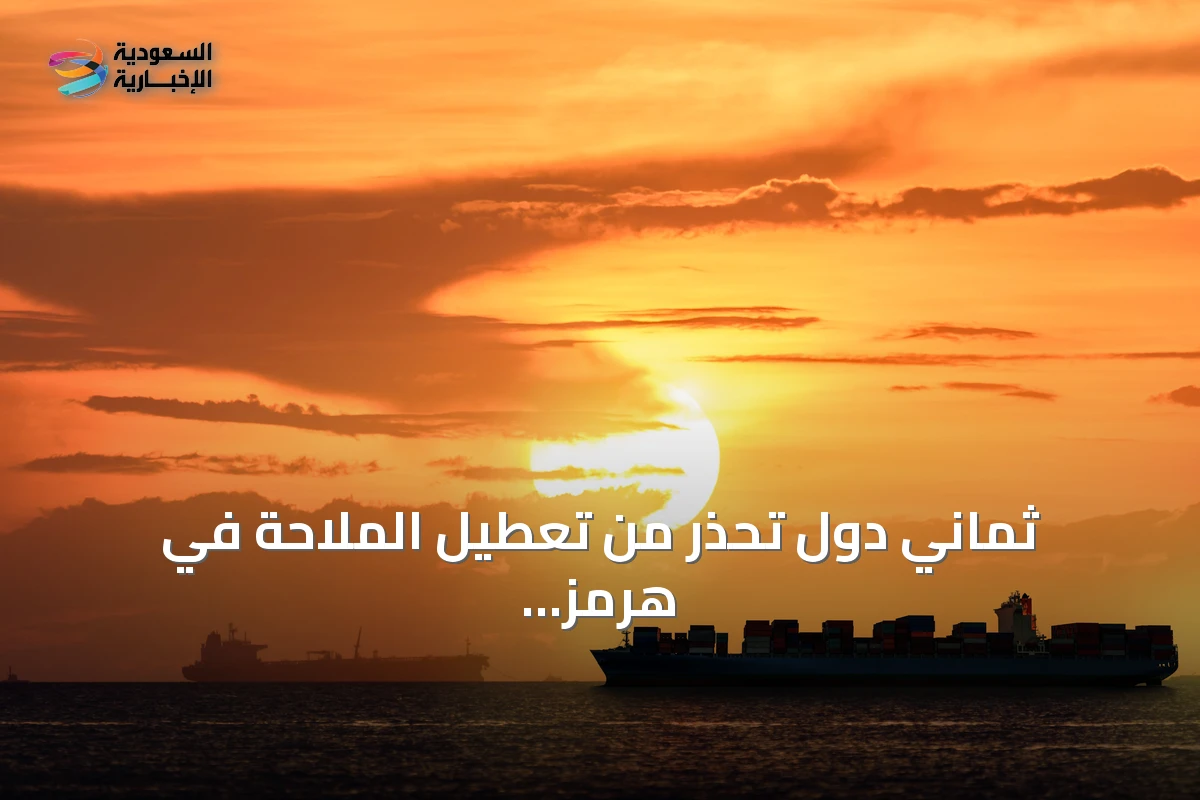 ثماني دول تحذر من تعطيل الملاحة في هرمز وباب المندب وتدعو للعمل الدولي