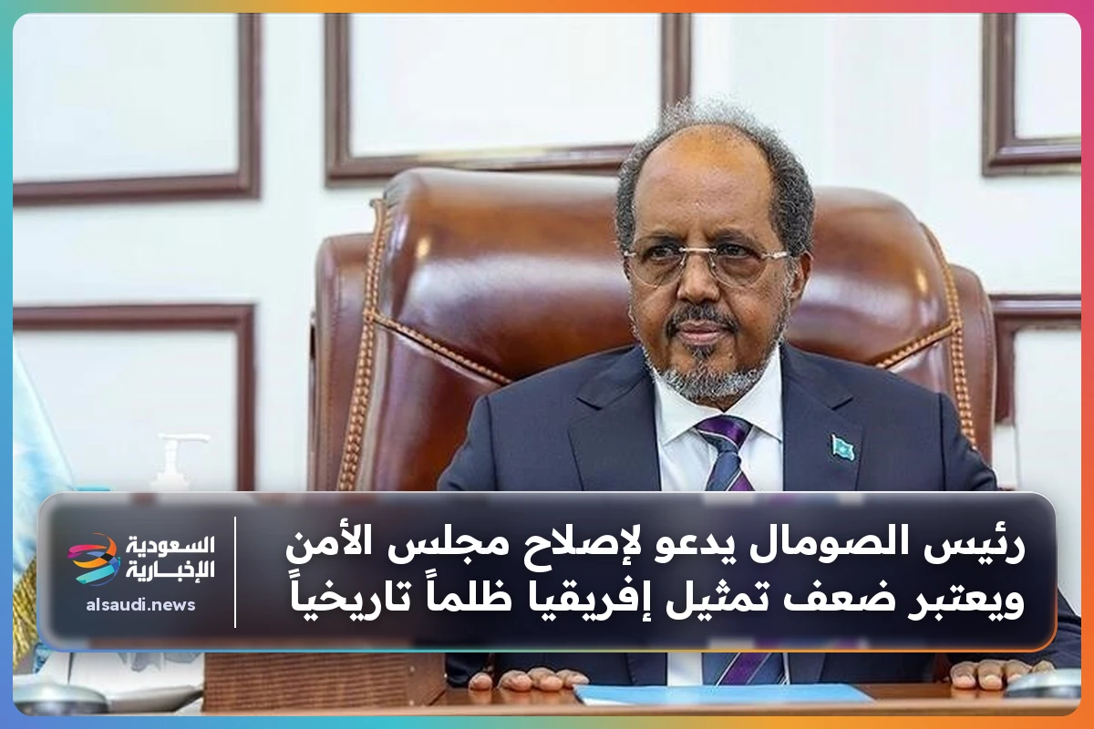 رئيس الصومال يدعو لإصلاح مجلس الأمن ويعتبر ضعف تمثيل إفريقيا ظلماً تاريخياً