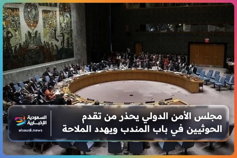 مجلس الأمن الدولي يحذر من تقدم الحوثيين في باب المندب ويهدد الملاحة