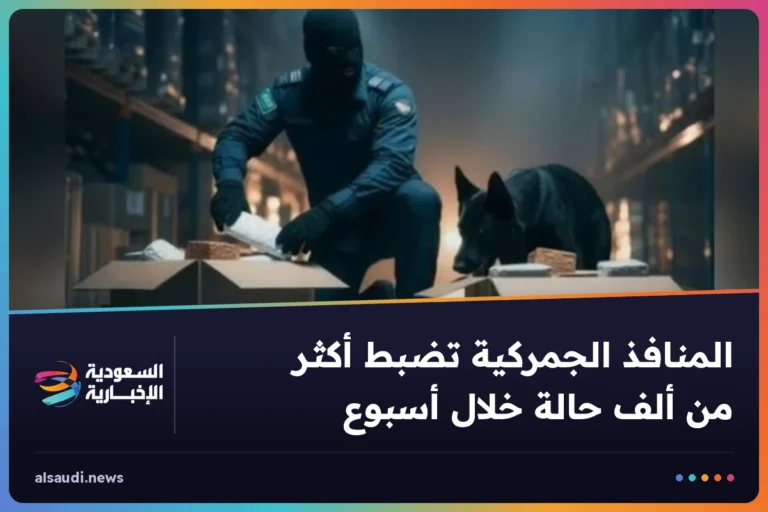 المنافذ الجمركية تضبط أكثر من ألف حالة خلال أسبوع
