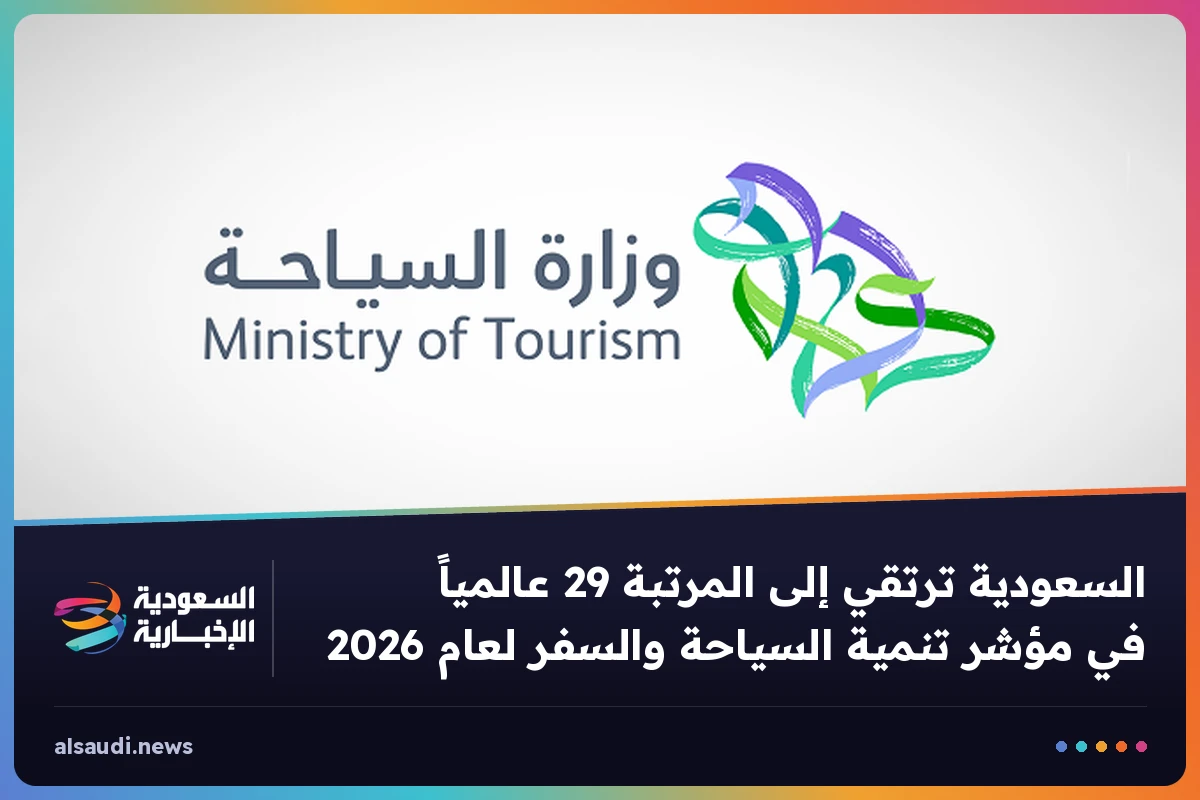 السعودية ترتقي إلى المرتبة 29 عالمياً في مؤشر تنمية السياحة والسفر لعام 2026