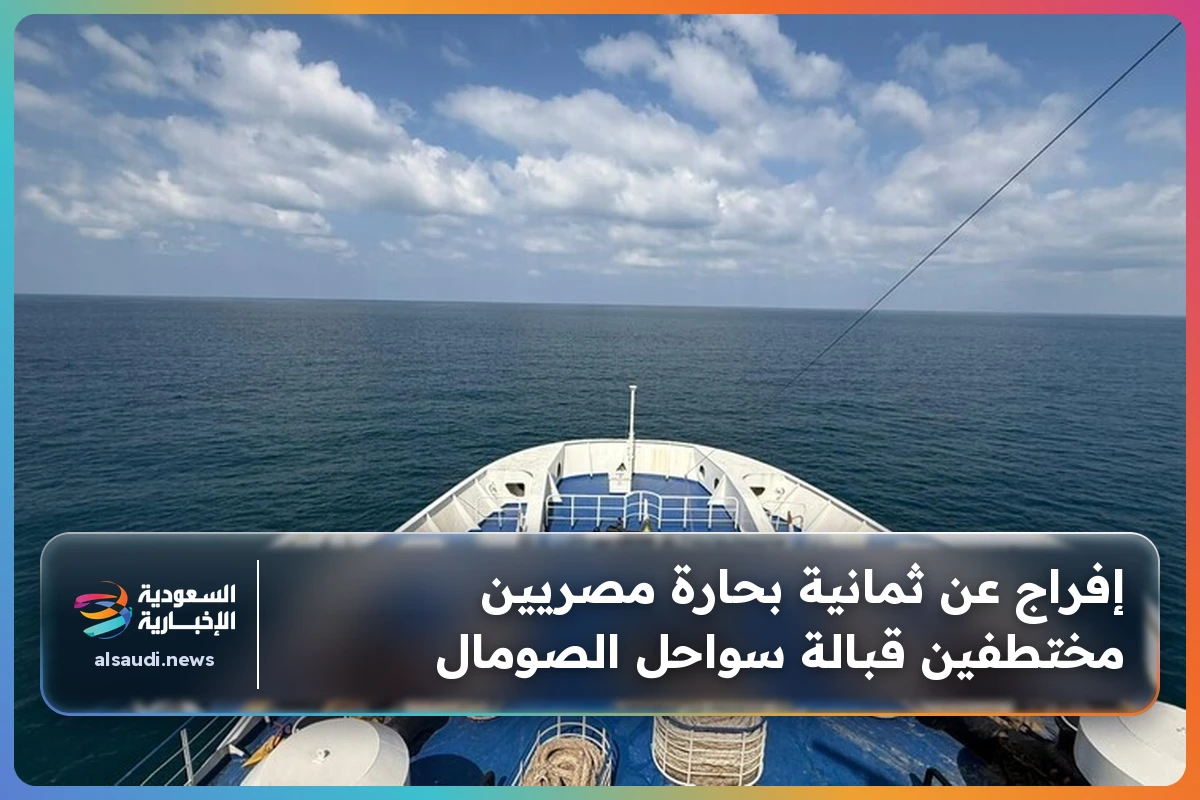 إفراج عن ثمانية بحارة مصريين مختطفين قبالة سواحل الصومال