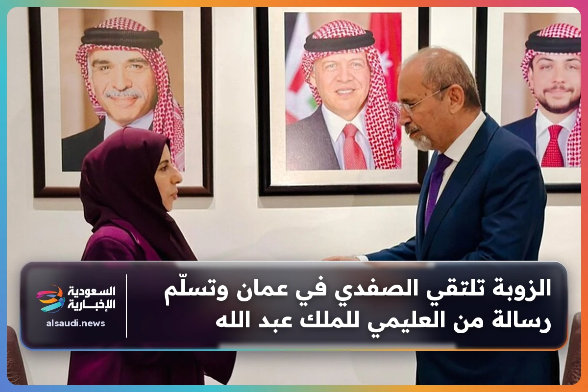 الزوبة تلتقي الصفدي في عمان وتسلّم رسالة من العليمي للملك عبد الله