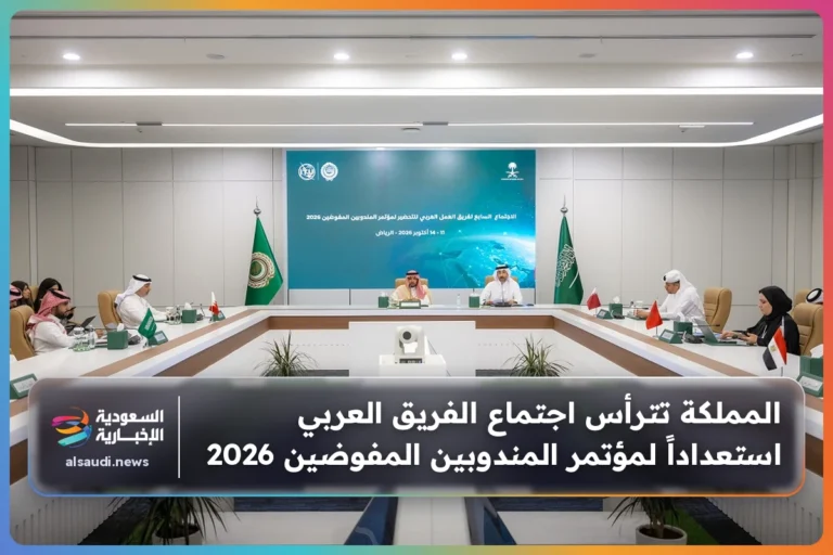 المملكة تترأس اجتماع الفريق العربي استعداداً لمؤتمر المندوبين المفوضين 2026