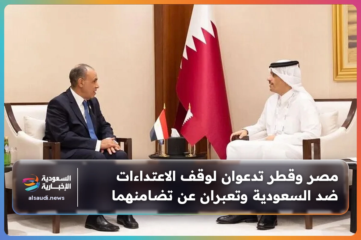 مصر وقطر تدعوان لوقف الاعتداءات ضد السعودية وتعبران عن تضامنهما